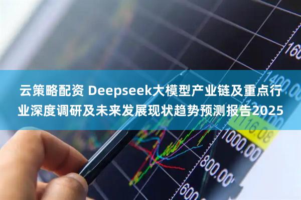云策略配资 Deepseek大模型产业链及重点行业深度调研及未来发展现状趋势预测报告2025